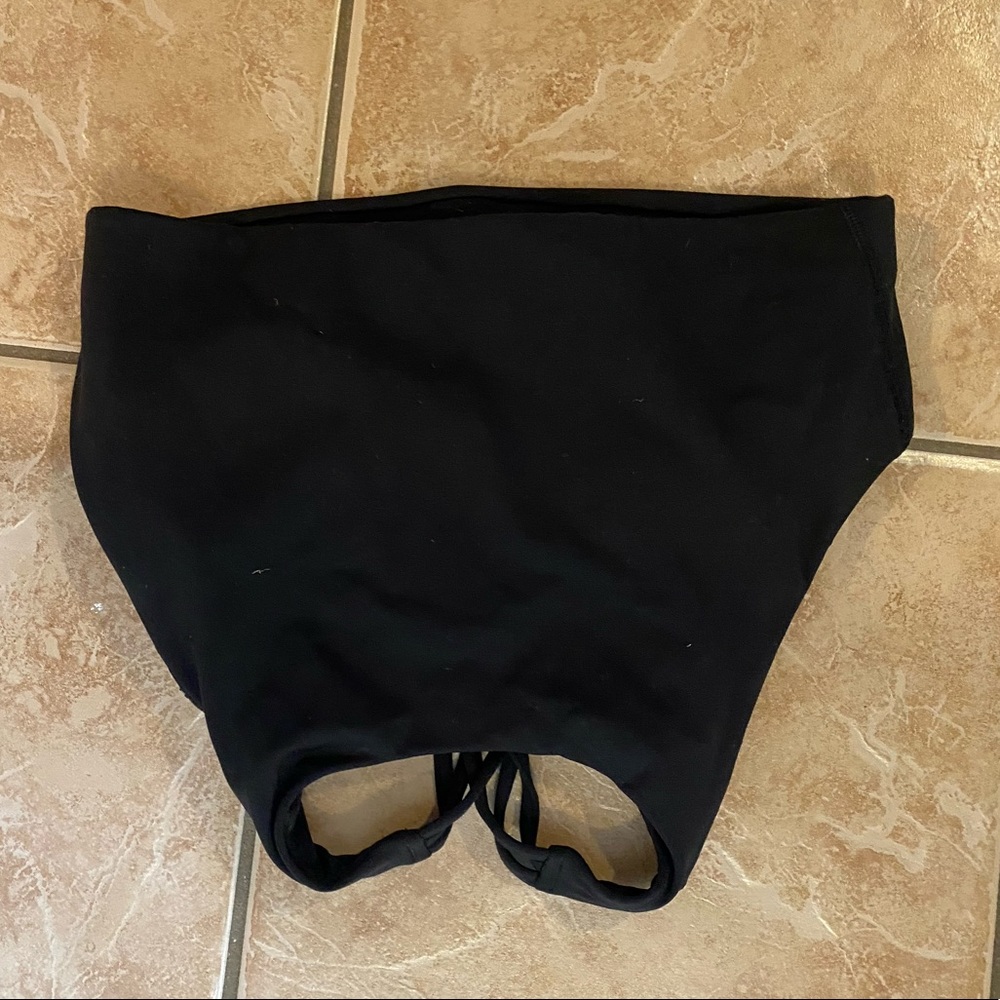 Athleta high neck sports bra size M